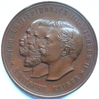 Drei Deutsche Kaiser - Wilhelm I – Friedrich III – Wilhelm II